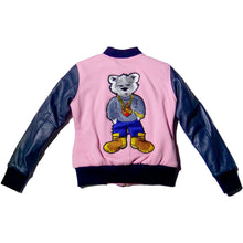 Load image into Gallery viewer, Flamingo Fly Varsity Jacket